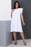 Платье 52280 (Белый) - Модно-Трикотаж