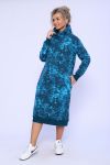 Платье 24272 (Бирюзовый) - Модно-Трикотаж
