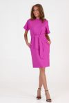 Платье П029 (Пурпурно-розовый) - Модно-Трикотаж