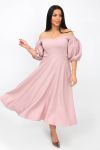 Платье 22251 (Розовый) - Модно-Трикотаж