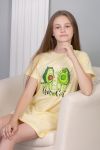 Сорочка Мурашки детская (Желтый) - Модно-Трикотаж
