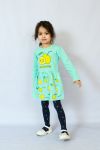 Платье 83009 детское (Ментол) - Модно-Трикотаж