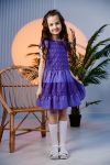 Платье 9184 детское (Фиолетовый) - Модно-Трикотаж