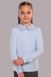 Блузка для девочки Камилла арт. 13173 (Светло-голубой) - Модно-Трикотаж