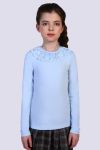 Блузка для девочки Вероника 13141 (Светло-голубой) - Модно-Трикотаж