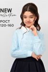 Блузка для девочки SP6542 (Голубой) - Модно-Трикотаж