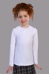 Блузка для девочки Вероника 13141 (Белый) - Модно-Трикотаж