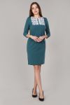 Платье 39522 (Зеленый) - Модно-Трикотаж