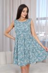Платье П215 (Голуб,мол) - Модно-Трикотаж