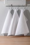 Набор вафельных полотенец в подарочной упаковке (Белый) - Модно-Трикотаж
