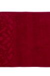 Полотенце махровое жаккардовое BJ6 (Бордовый) - Модно-Трикотаж