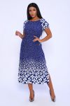 Платье 71003 (Синий) - Модно-Трикотаж